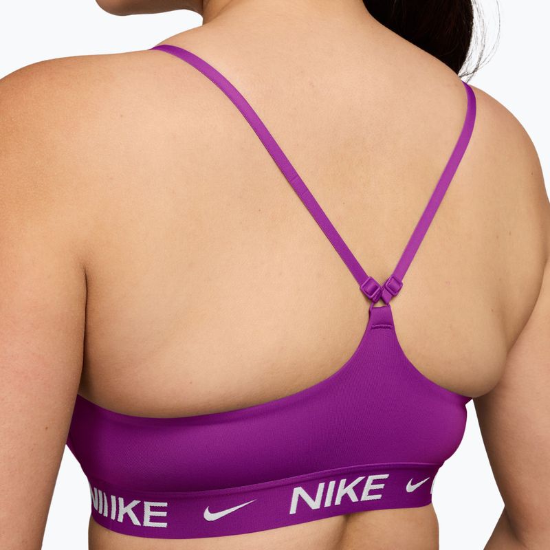 Дамски спортен сутиен Nike Dri-Fit Indy Light Support vivid purple 3