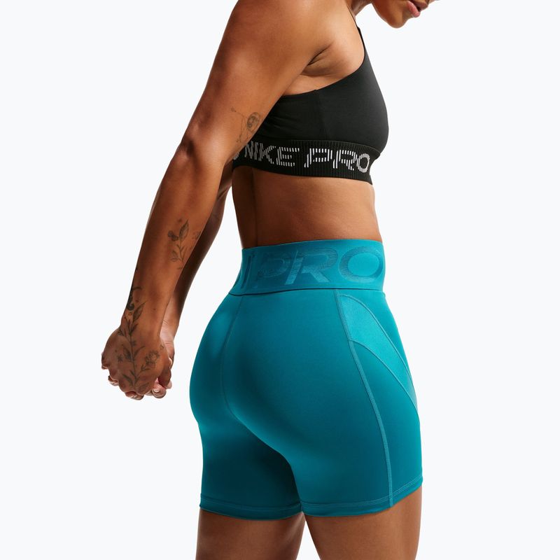 Дамски тренировъчни шорти Nike Pro Sculpt bright spruce/bright spruce 5