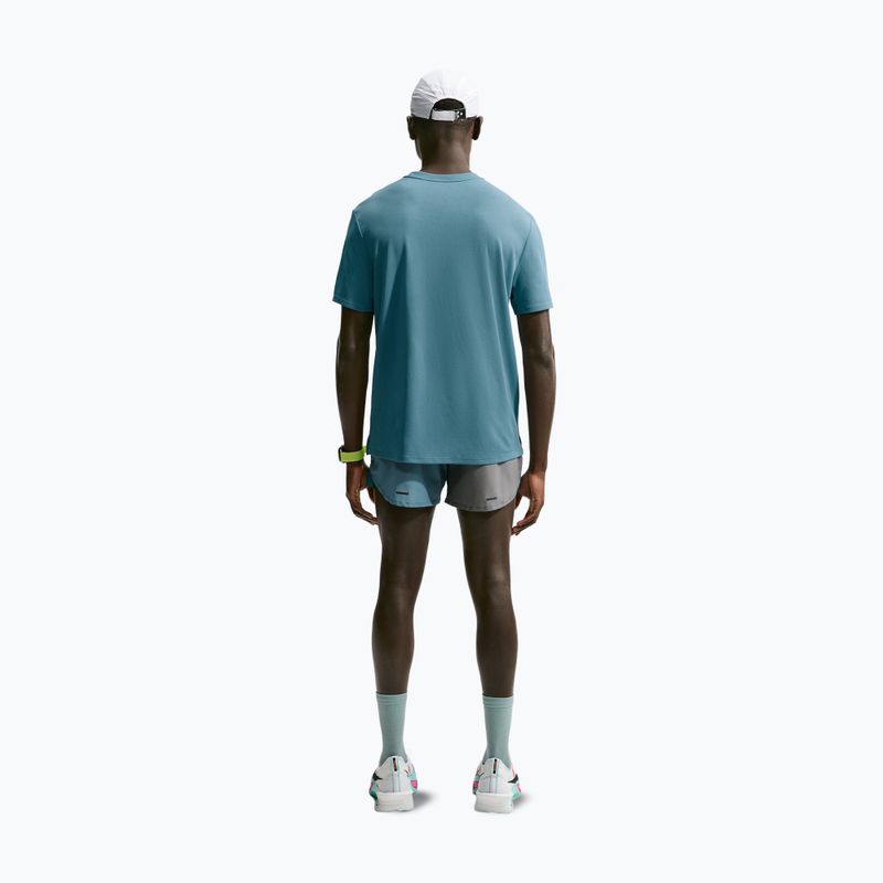 Мъжка тениска за бягане Nike Miler Dri-Fit UV smokey blue 3