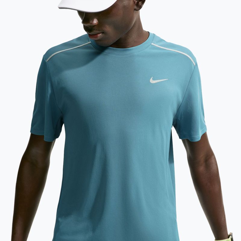 Мъжка тениска за бягане Nike Miler Dri-Fit UV smokey blue 4