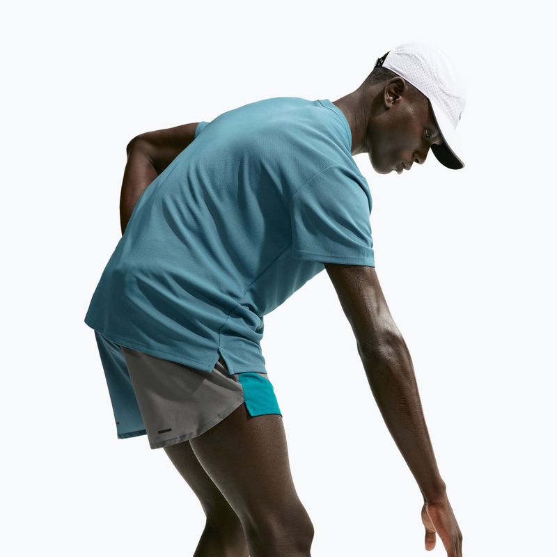 Мъжка тениска за бягане Nike Miler Dri-Fit UV smokey blue 6