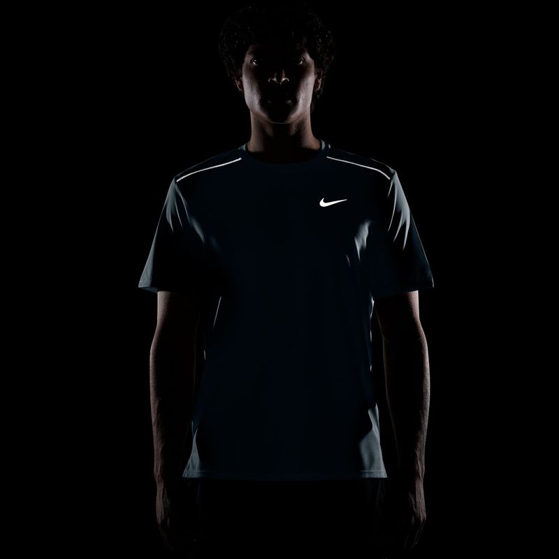Мъжка тениска за бягане Nike Miler Dri-Fit UV smokey blue 7