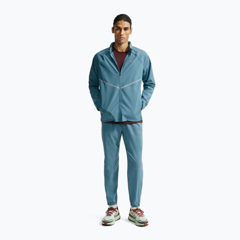 Мъжко яке за бягане Nike Miler Repel UV smokey blue/smokey blue 2
