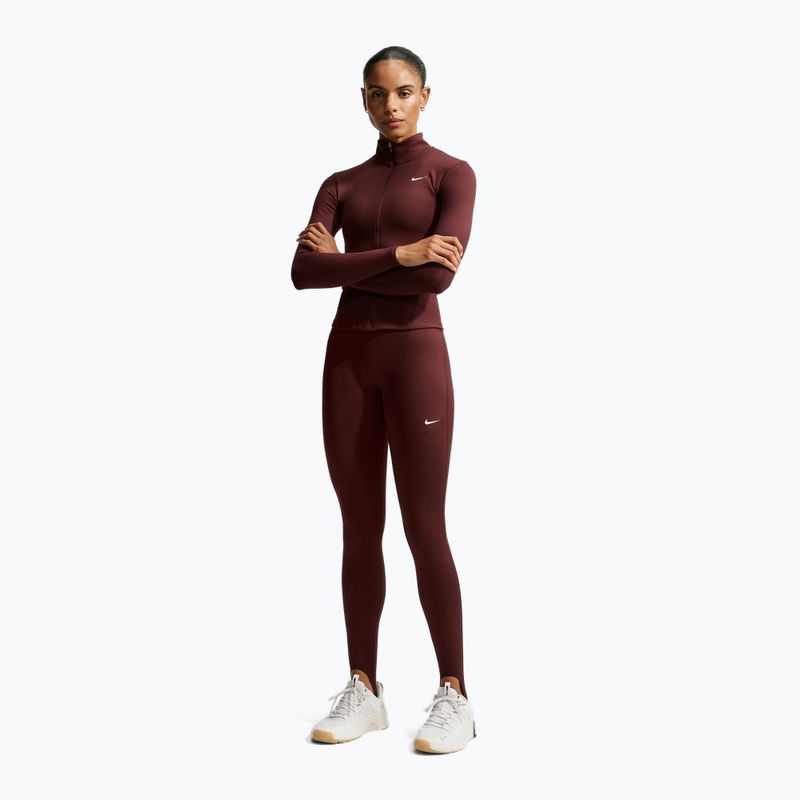 Дамски тренировъчен клин Nike One mystic dates/white 2