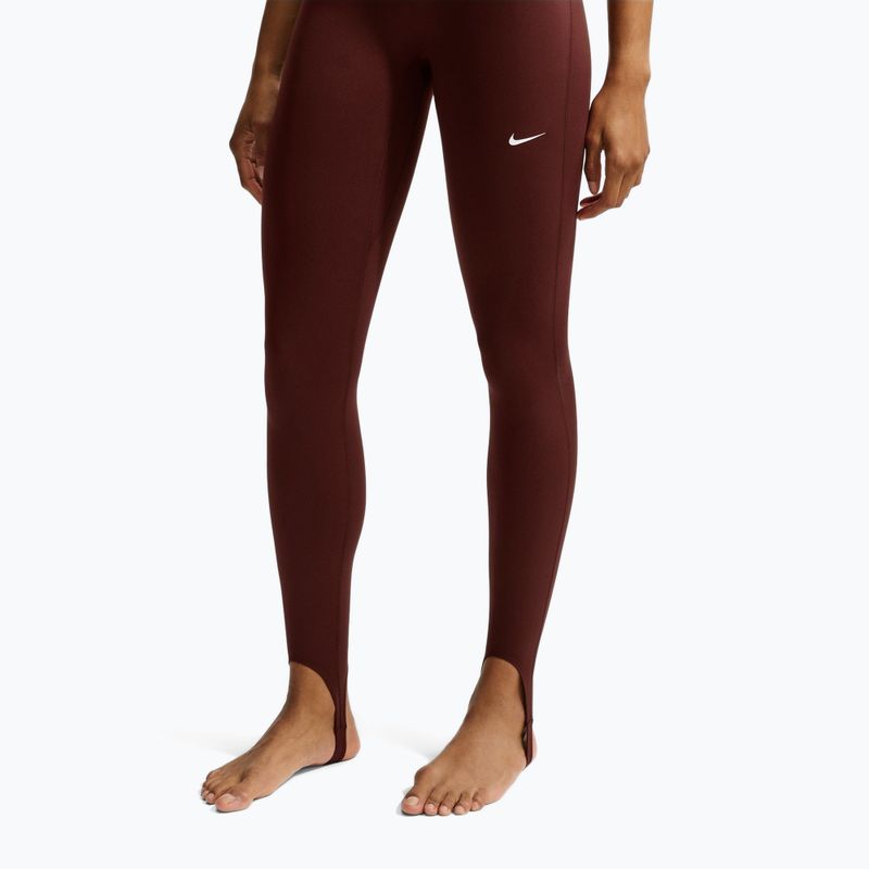 Дамски тренировъчен клин Nike One mystic dates/white 4