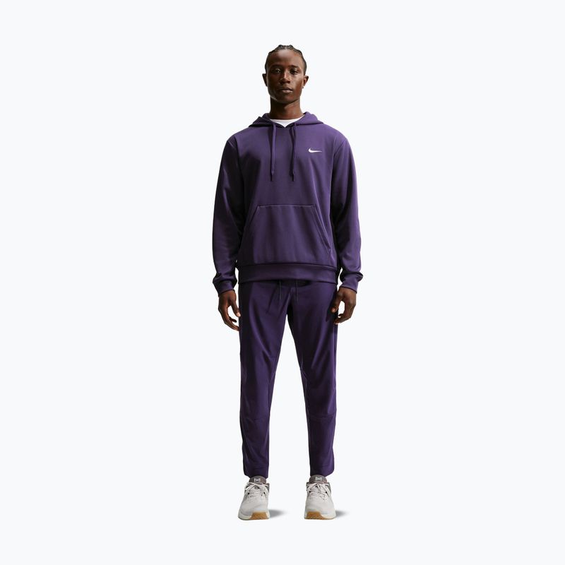 Мъжки панталони за бягане Nike Unlimited Dri-Fit Zippered Cuff Purple Dynasty/Black/Purple Dynasty 2