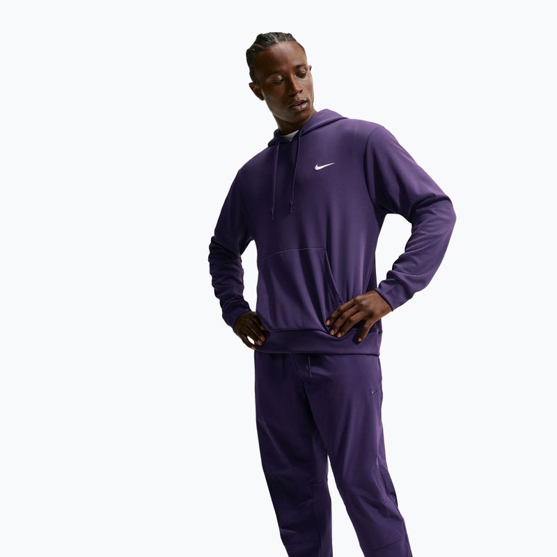 Мъжки панталони за бягане Nike Unlimited Dri-Fit Zippered Cuff Purple Dynasty/Black/Purple Dynasty 4