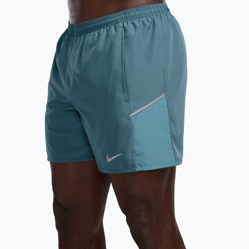 Мъжки шорти за бягане Nike Miler Dri-Fit 2in1 5" IF2044 smokey blue/cerulean 3