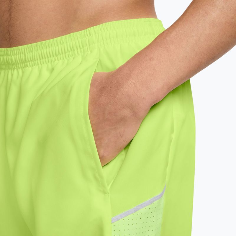 Мъжки шорти Nike Miler Dri-Fit Brief Lined 5" light lemon twist 4