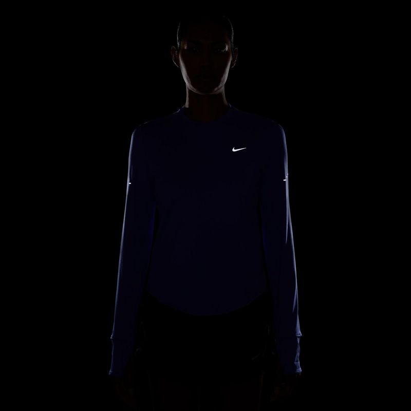 Дамска блуза за бягане с дълъг ръкав Nike Swift Dri-FIT UV LS purple pulse 7