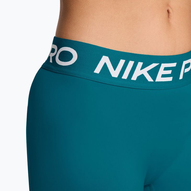 Дамски шорти Nike Pro 365 bright spruce/white 4