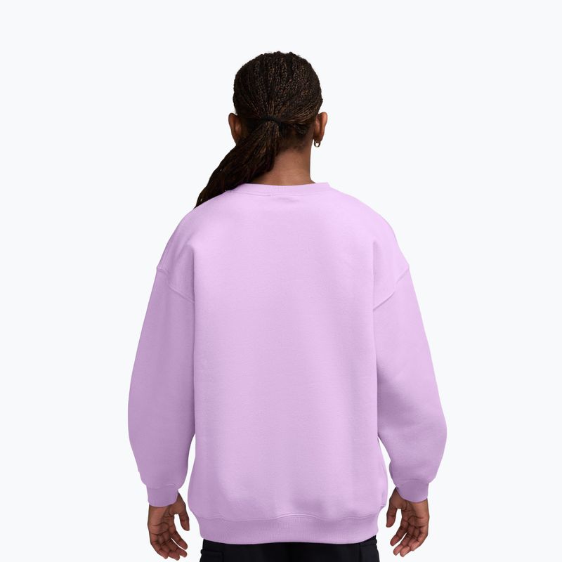 Детски суитшърт Nike Sportswear Studio violet star 2