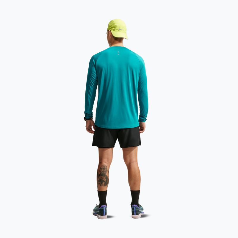 Мъжка блуза за бягане с дълъг ръкав Nike Stride bright spruce 3