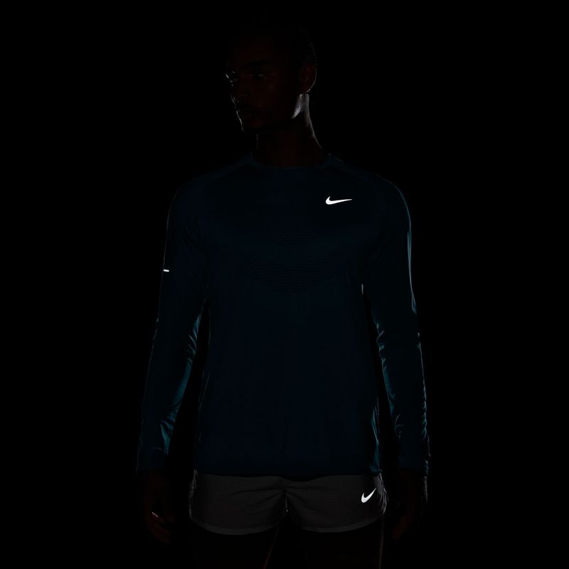 Мъжка блуза за бягане с дълъг ръкав Nike Stride bright spruce 6