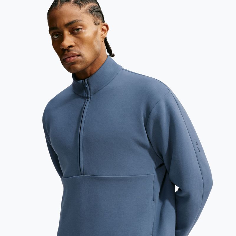Мъжки суитшърт за тренировка Nike 24.7 ImpossiblySoft New Slate/Black/Midnight Navy 4