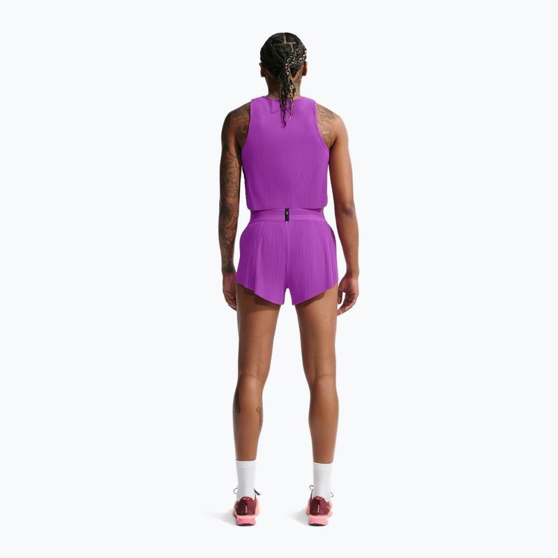 Дамски шорти за бягане Nike AeroSwift Dri-Fit ADV Mid-Rise 3" vivid purple/purple pulse 3