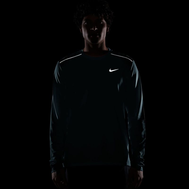 Мъжка блуза за бягане с дълъг ръкав Nike Miler Dri-Fit UV smokey blue 7