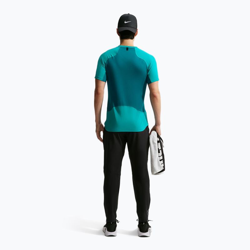 Мъжка тренировъчна тениска Nike Pro Training Dri-Fit energy/bright spruce/bright spruce 3