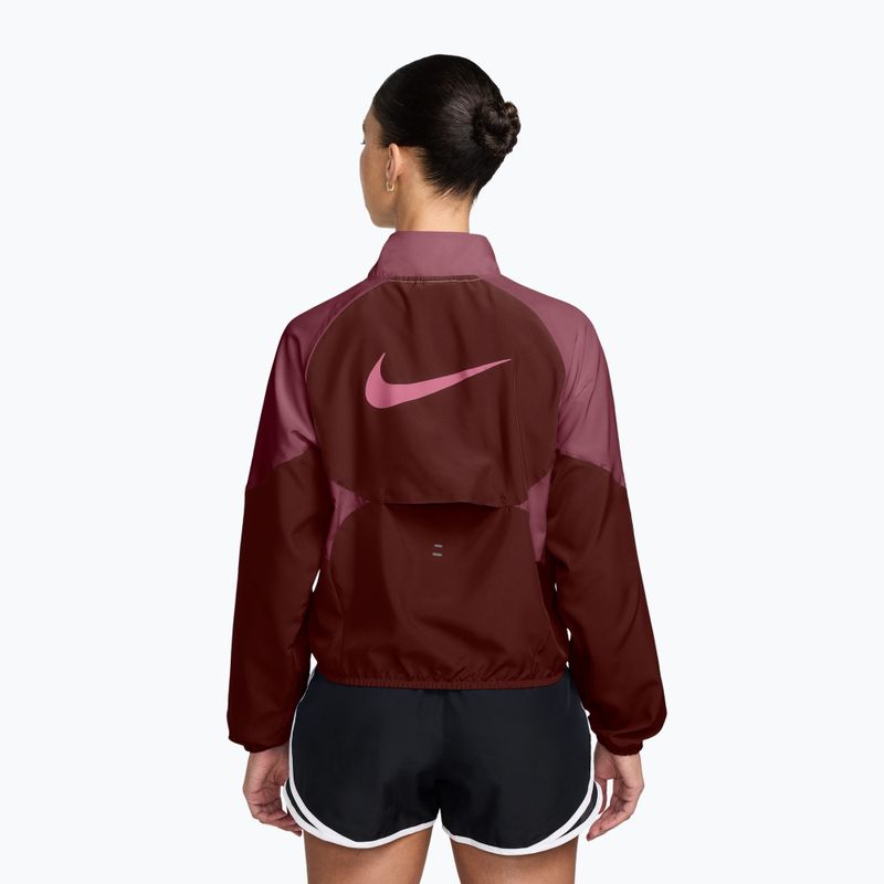 Дамско яке за бягане Nike Tempo mystic dates/pink smoke/rust pink/peony 4