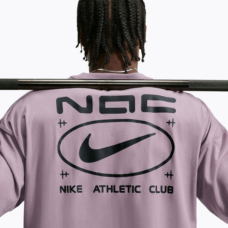 Мъжка тренировъчна тениска Nike N.A.C. purple smoke/black 5