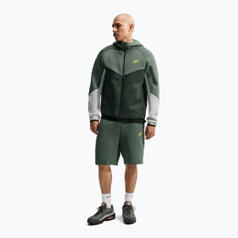 Мъжки суитшърт Nike Tech Windrunner Full Zip camo green/black spruce/chrome yellow 2