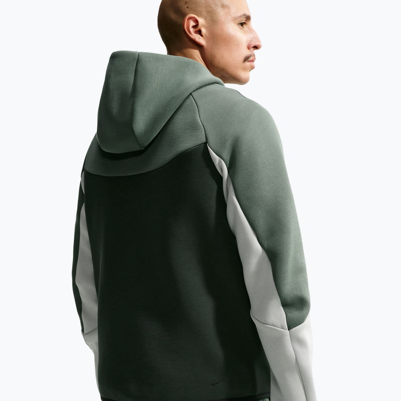 Мъжки суитшърт Nike Tech Windrunner Full Zip camo green/black spruce/chrome yellow 5