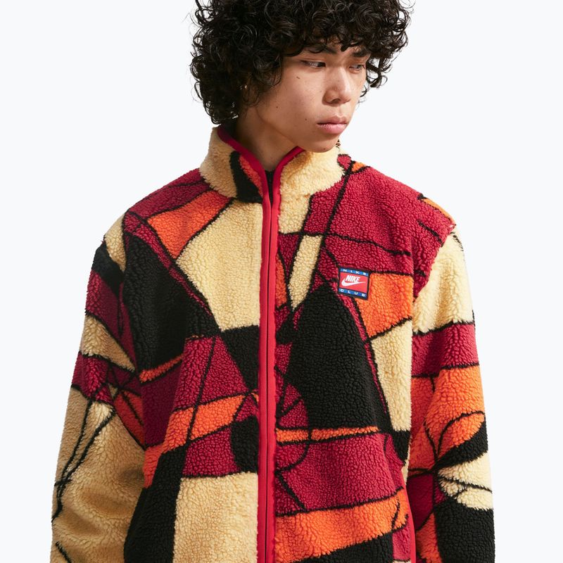 Мъжко яке Nike Club Winterized Full-Zip university red/soft yellow/black 4