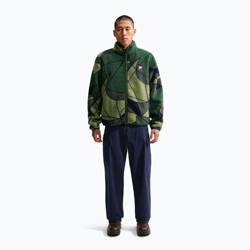Мъжко яке Nike Club Winterized Full-Zip fir/light smoke grey 2