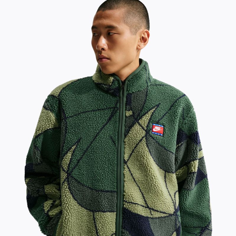 Мъжко яке Nike Club Winterized Full-Zip fir/light smoke grey 4