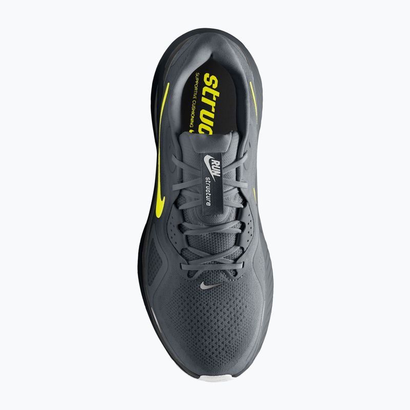 Мъжки обувки за бягане Nike Structure 26 Cool Grey/Dark Smoke Grey/Lemon Venom 2
