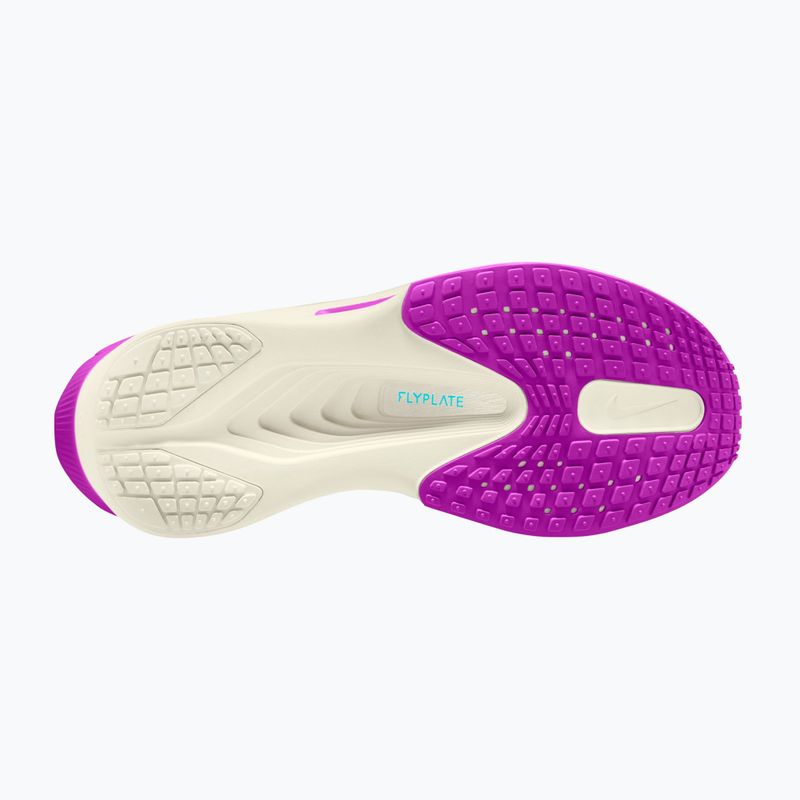 Дамски обувки за бягане Nike Zoom Fly 6 white/vivid purple/energy/mystic dates 3