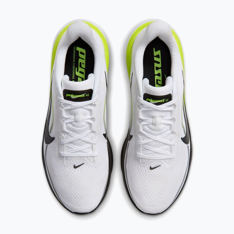 Мъжки обувки за бягане  Nike Pegasus 42 white/lemon venom/white/black 4