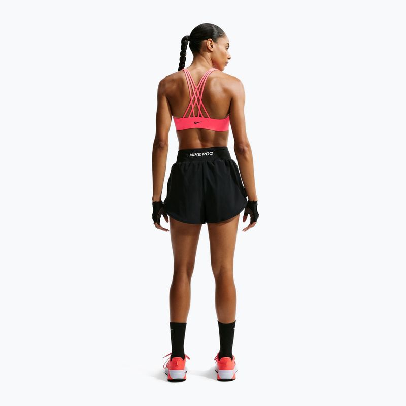 Спортен сутиен  Nike Indy Strappy laser crimson/black 3