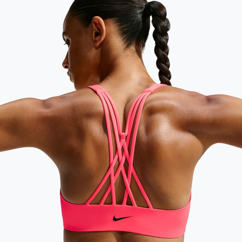 Спортен сутиен  Nike Indy Strappy laser crimson/black 5