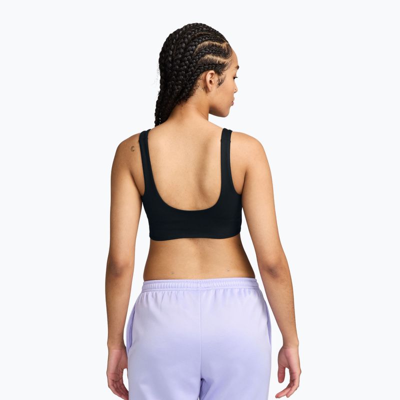 Дамски спортен сутиен Nike One black/white 2