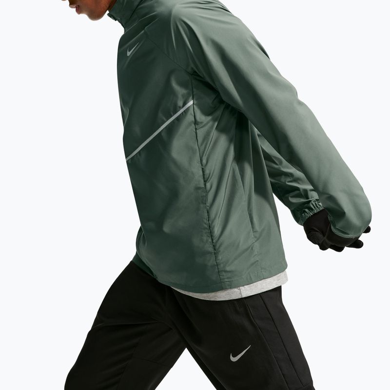 Мъжко яке за бягане Nike Miler Repel UV camo green/camo green 6