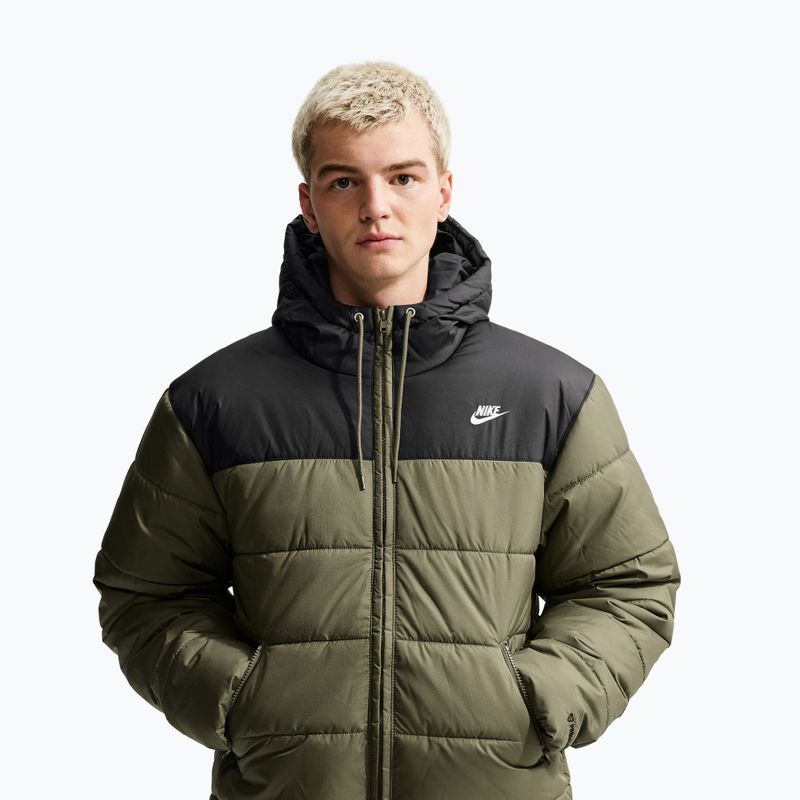 Мъжко ватирано яке Nike Sportswear PrimaLoft® medium olive/black/white 4
