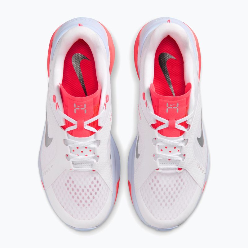 Дамски обувки за тренировка Nike Hybrid RN white/laser crimson/metallic silver 3