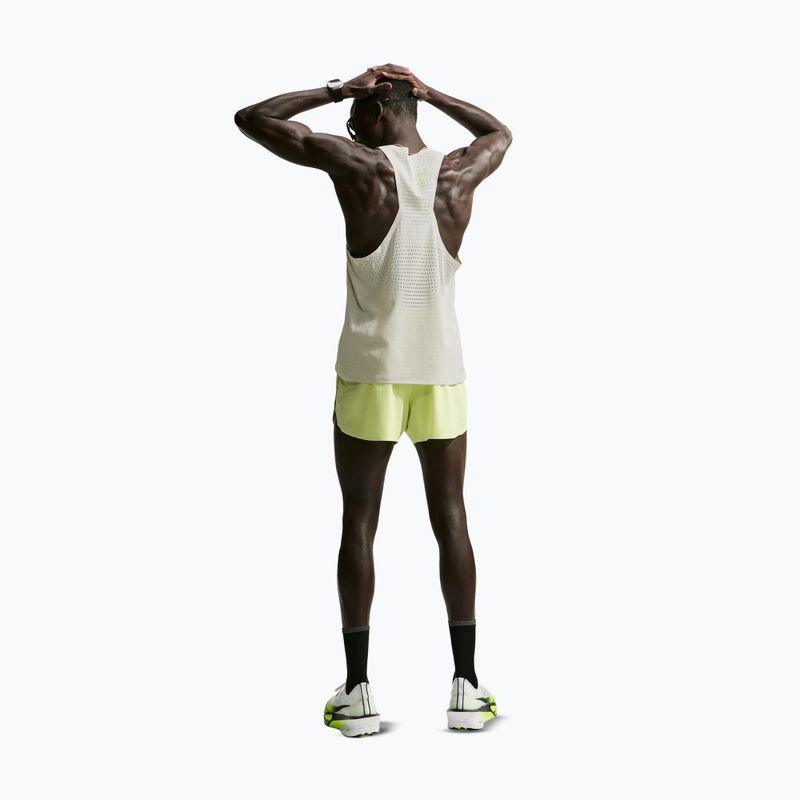 Мъжка тениска за бягане Nike AeroSwift Light Bone 2