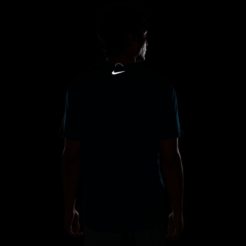 Мъжка тениска за бягане Nike Miler bright spruce 4