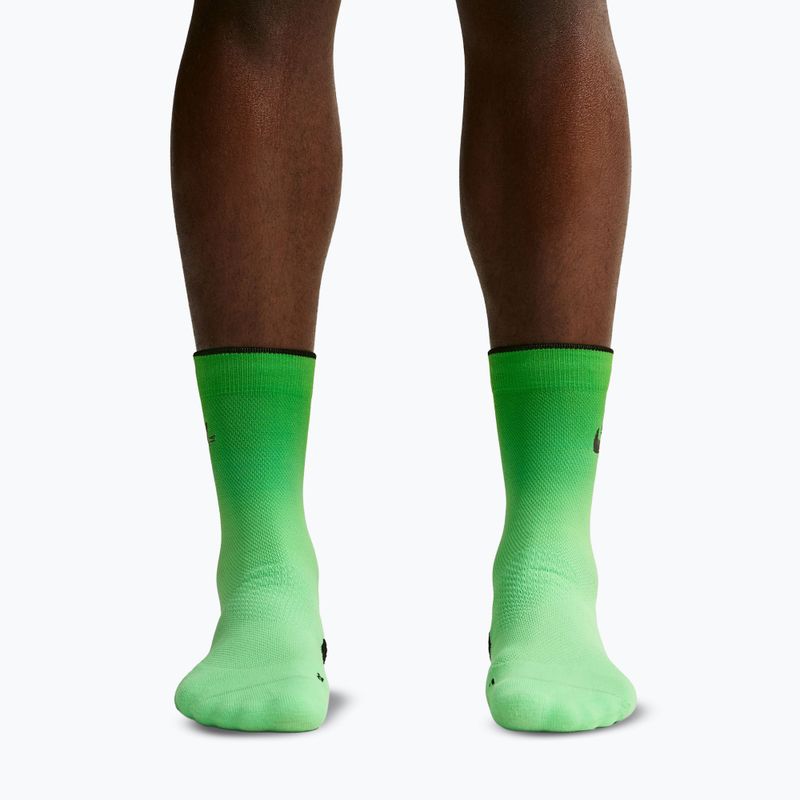 Чорапи Nike Run Midweight illusion green/black 4