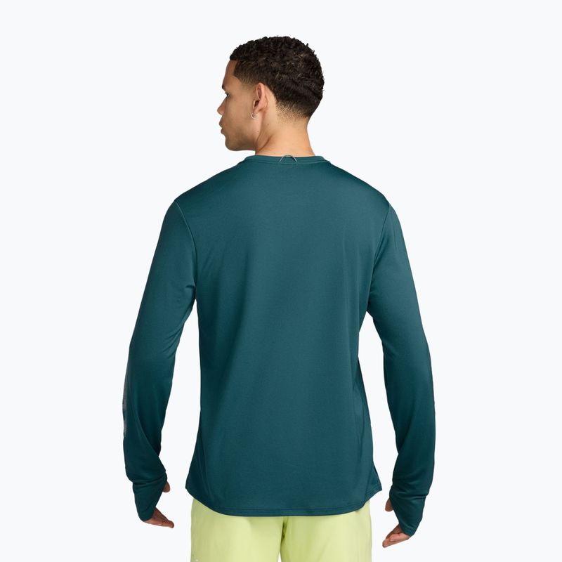 Мъжка блуза за бягане с дълъг ръкав Nike Miler bright spruce 2