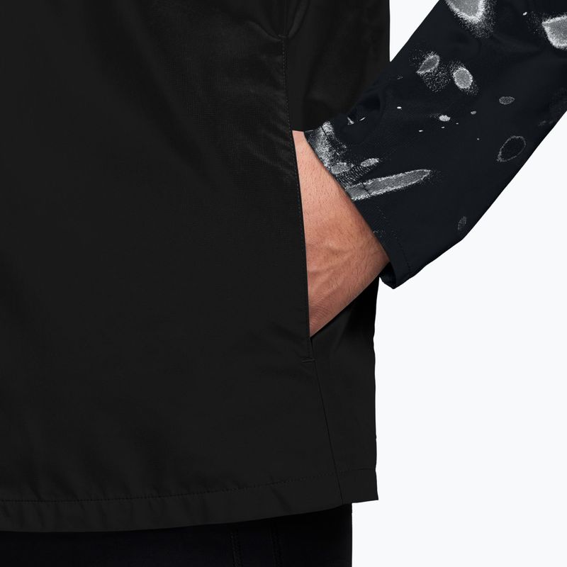 Мъжко яке за бягане Nike Miler Repel UV Printed black/black 3