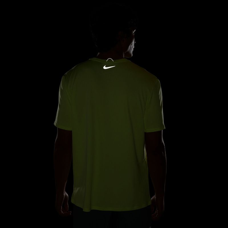 Мъжка тениска за бягане Nike Miler light lemon twist 7