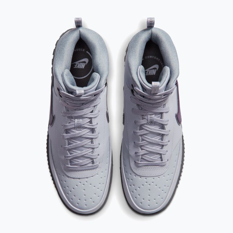 Мъжки обувки Nike Court Vision Mid SE wolf grey/iron grey/black/mahogany 3