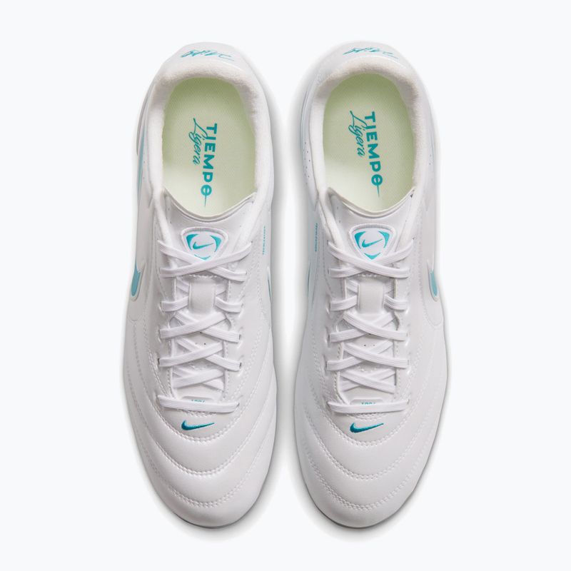 Мъжки футболни обувки Nike Tiempo Ligera Pro AG white/white/dusty cactus 3