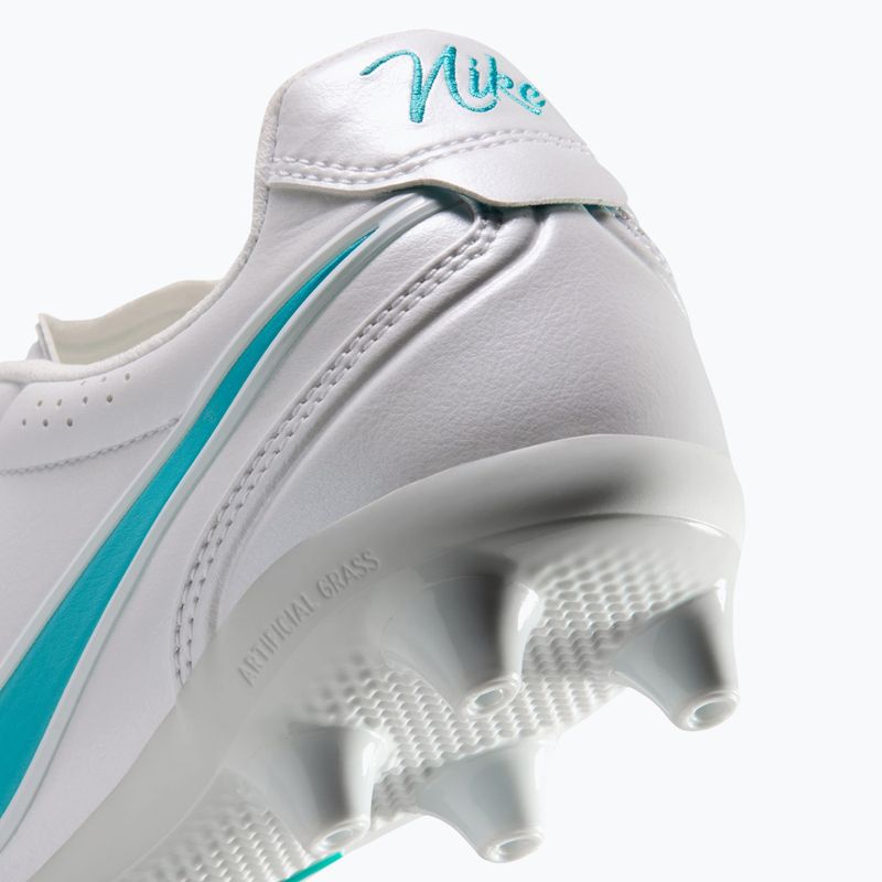 Мъжки футболни обувки Nike Tiempo Ligera Pro AG white/white/dusty cactus 5