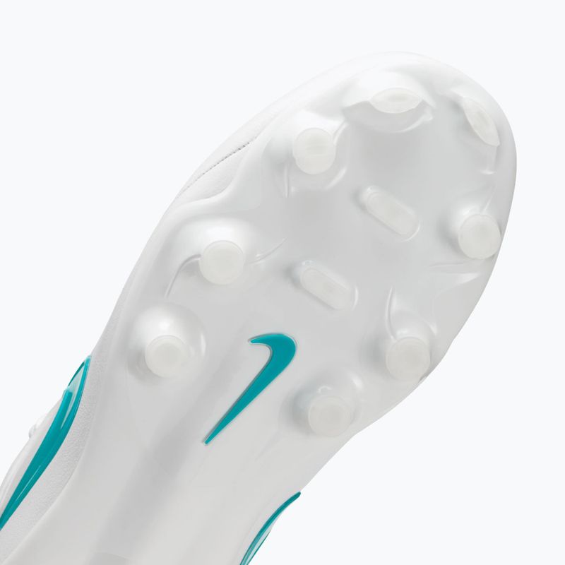 Детски футболни обувки Nike Tiempo Maestro Academy Jr FG/MG white/white/dusty cactus 5