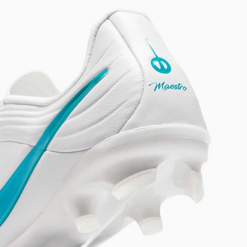 Детски футболни обувки Nike Tiempo Maestro Academy Jr FG/MG white/white/dusty cactus 7