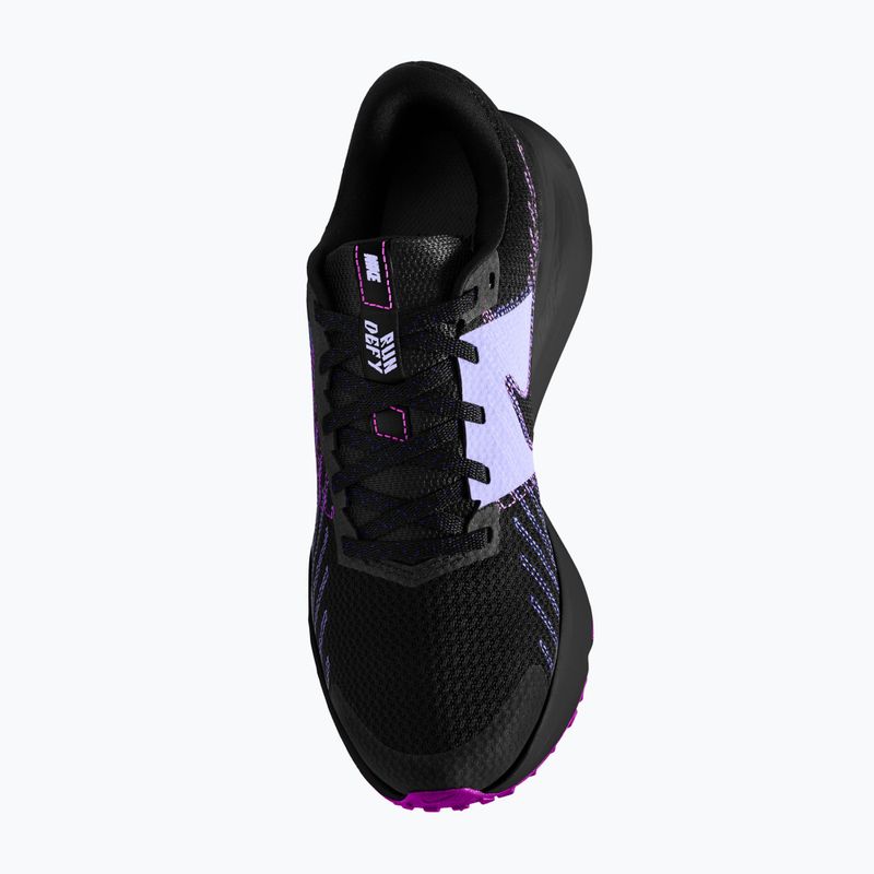 Дамски обувки за бягане Nike Run Defy black/persian violet/purple pulse 4